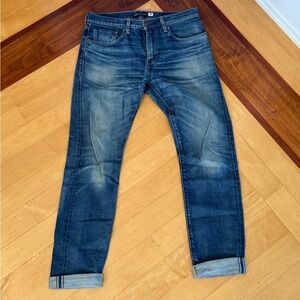 Men's Levi’s Made and Crafted 512 Slim Blue Jeans
